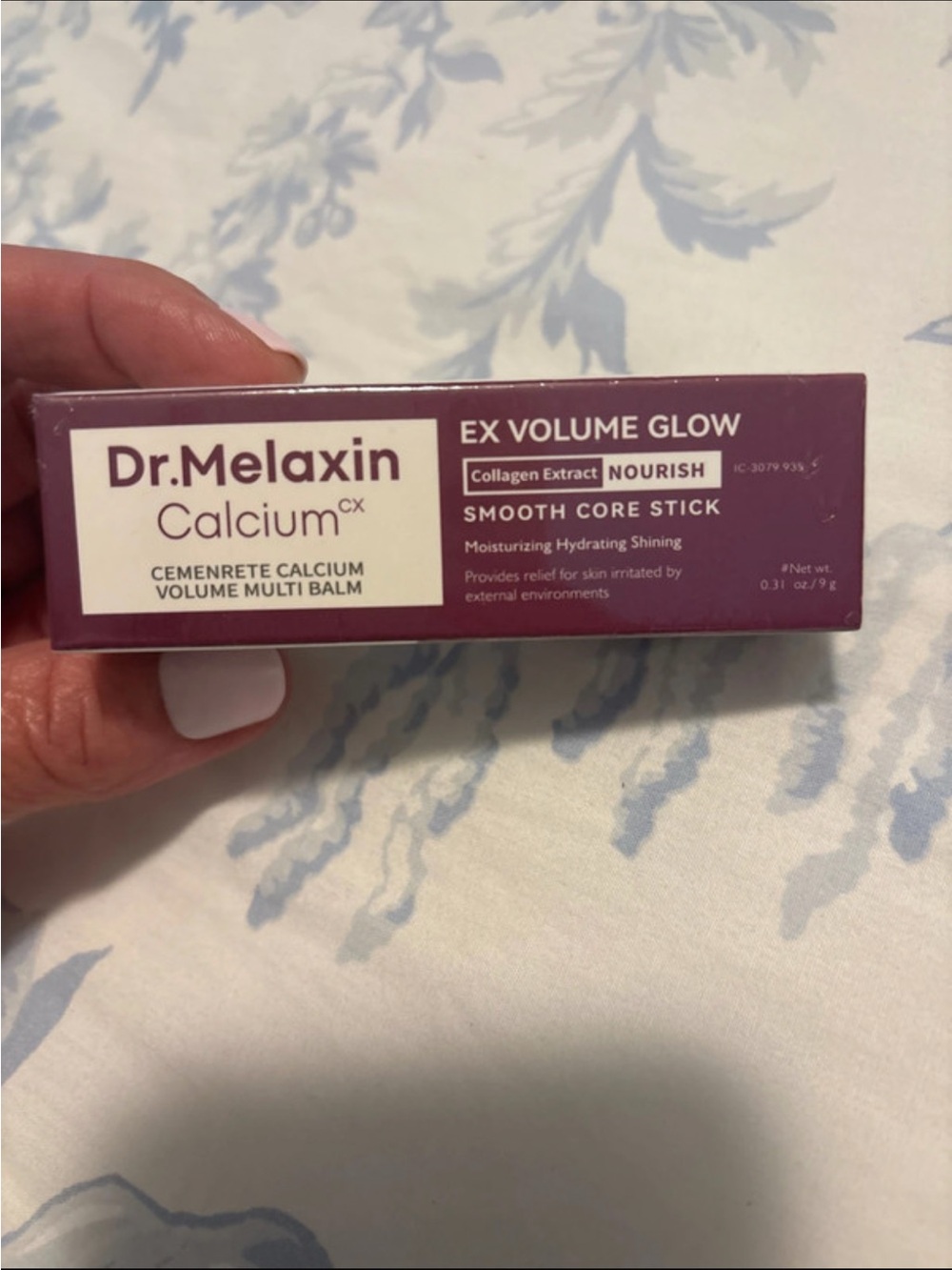 EX Volume Glow Calcium Smooth Core Stick - Plum Hydrating Balm